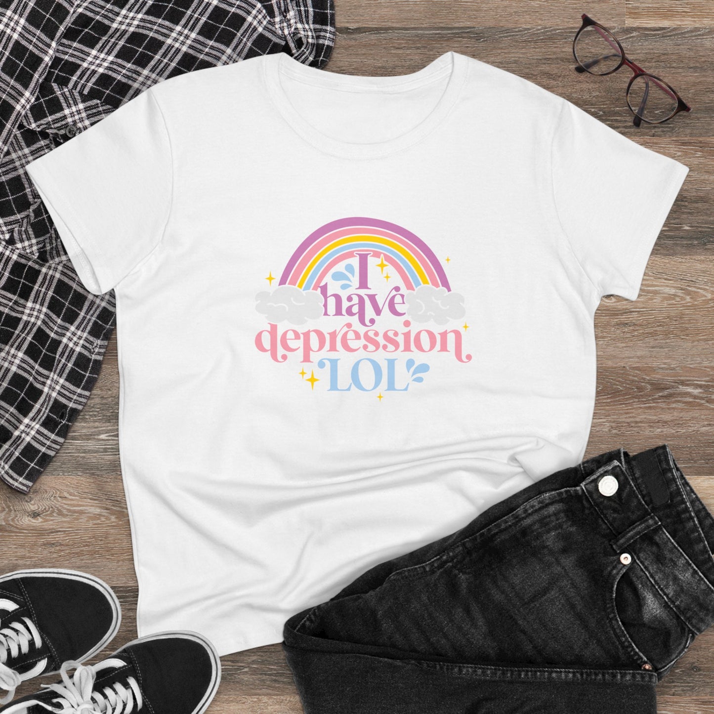 "I Have Depression LOL" Women's Tee