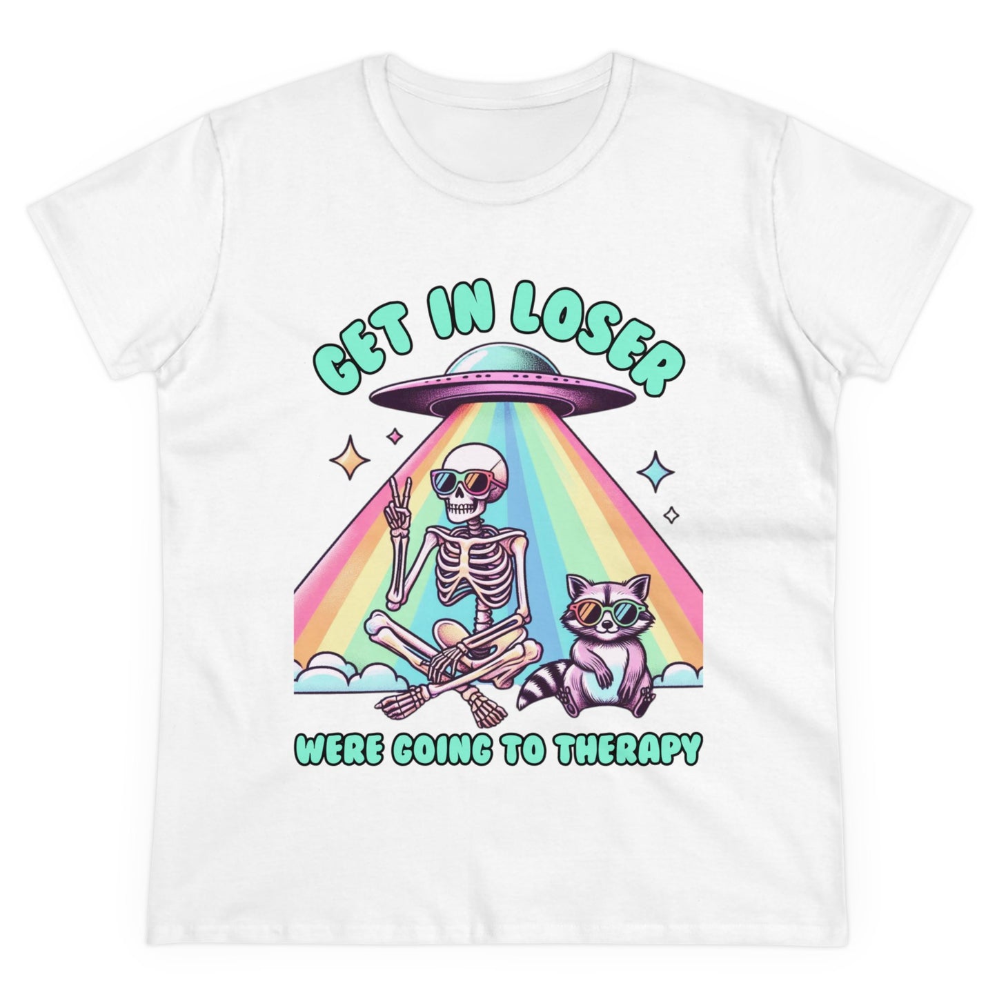 "Get In Loser, We're Going to Therapy" Women's Tee