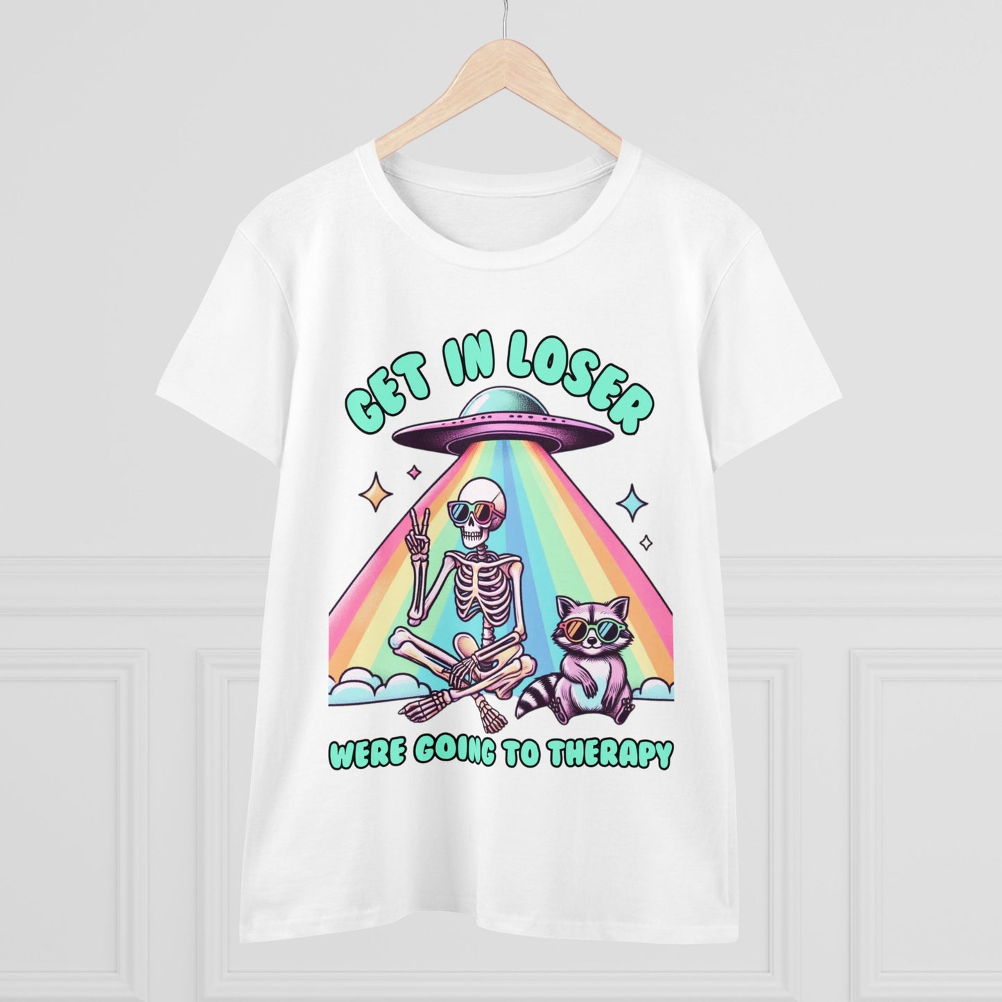 "Get In Loser, We're Going to Therapy" Women's Tee