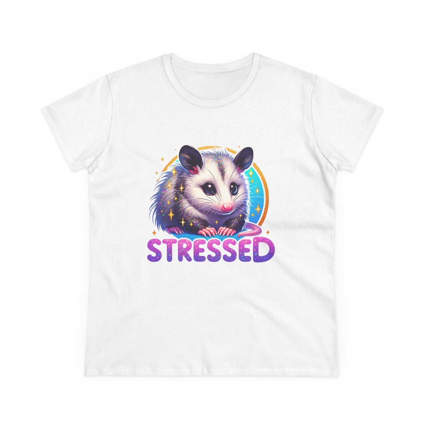" Stressed Opossum " Women's Tee