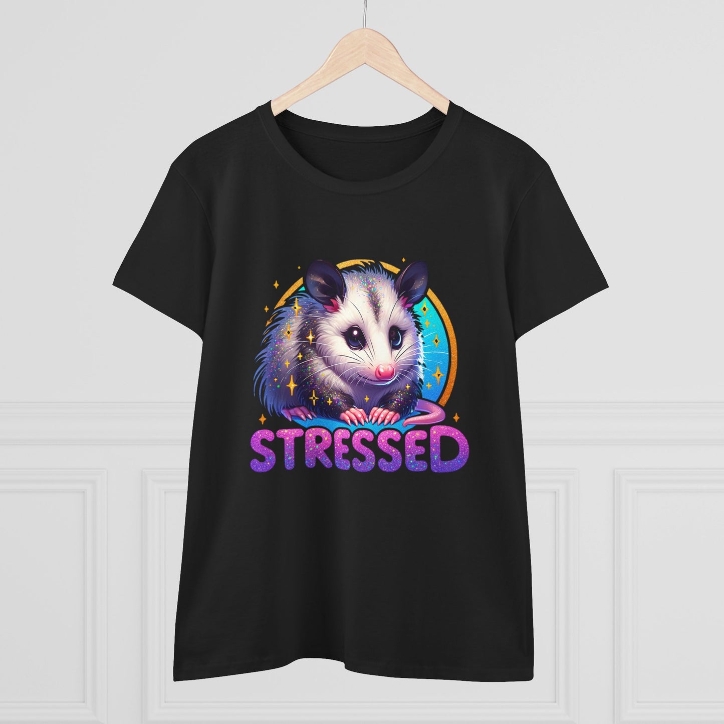 " Stressed Opossum " Women's Tee