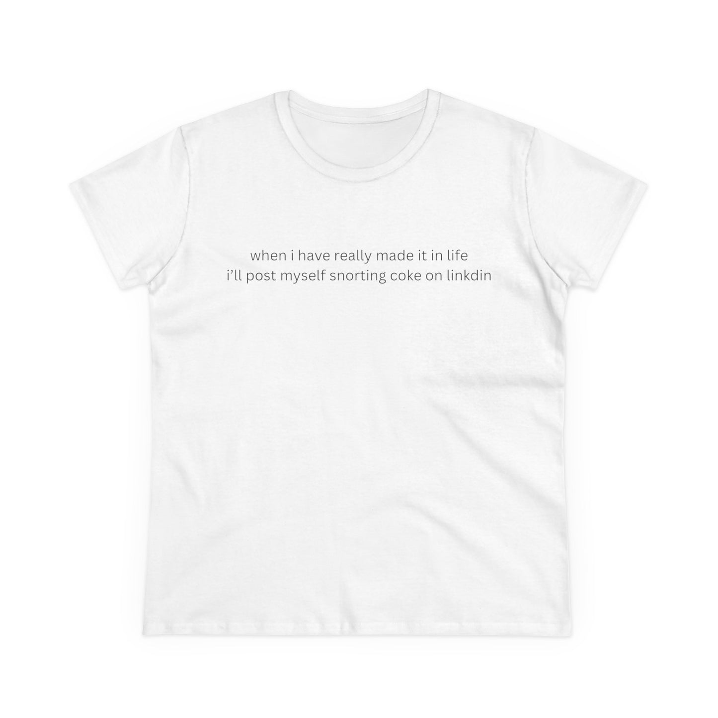 " Coke & Linkdin" Women's Tee