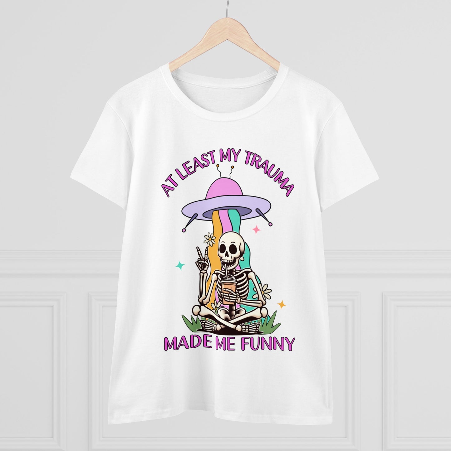 "At Least My Trauma Made Me Funny" Women's Tee