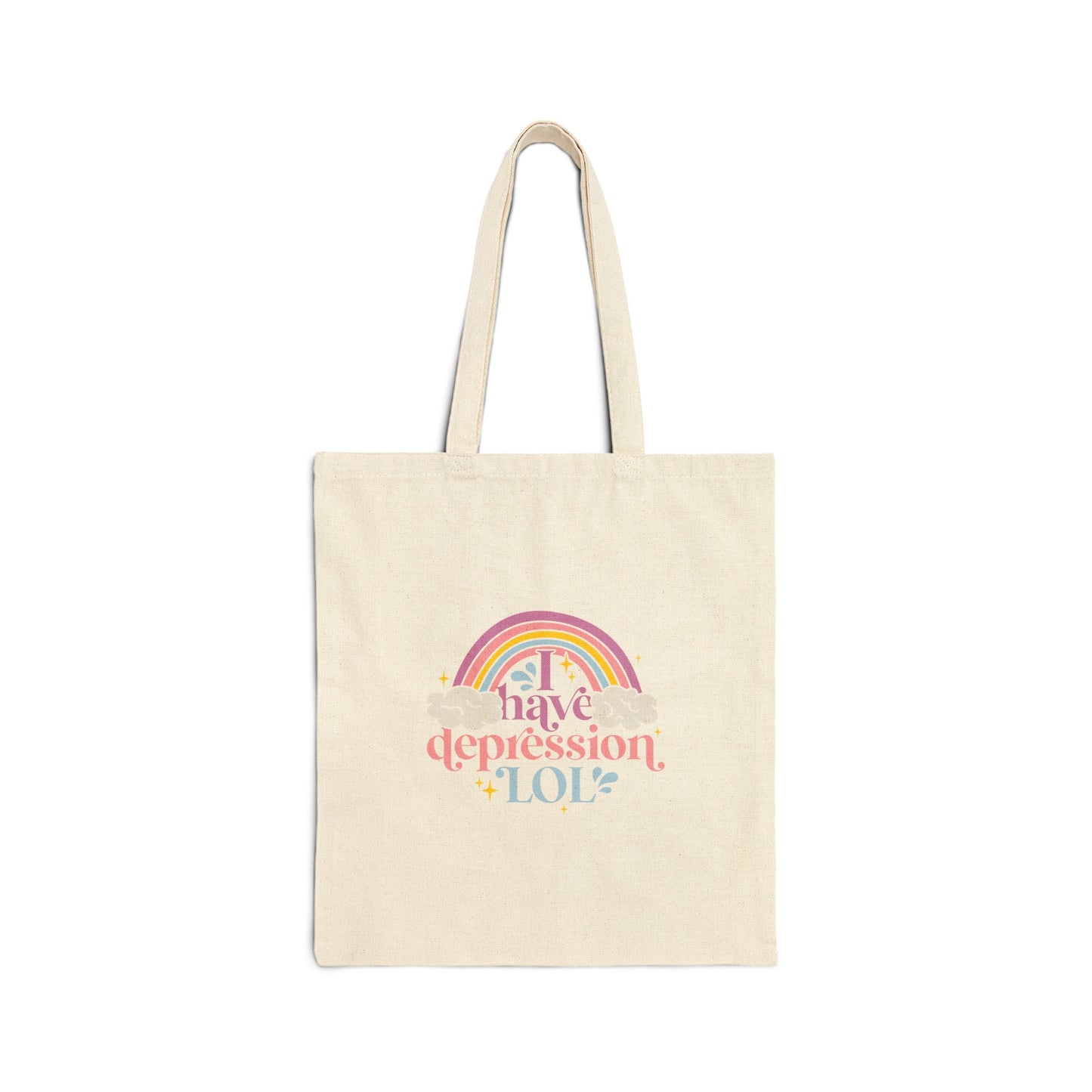 "I Have Depression, LOL" Tote Bag