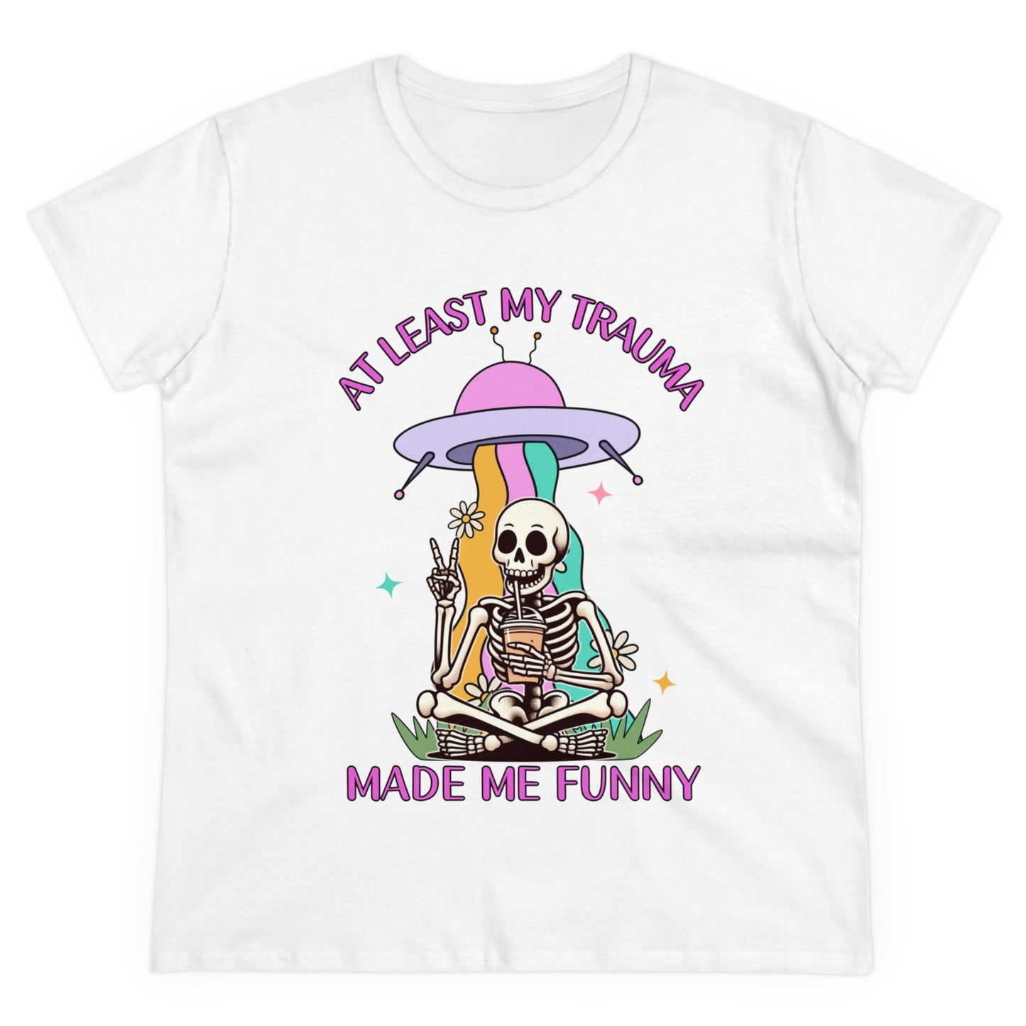 "At Least My Trauma Made Me Funny" Women's Tee