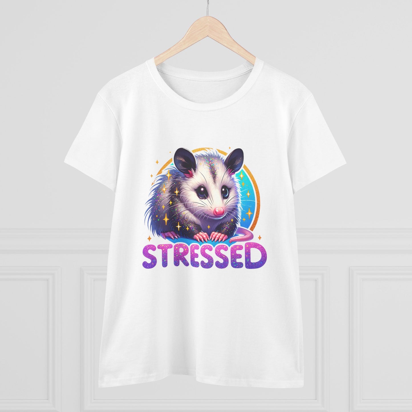 " Stressed Opossum " Women's Tee
